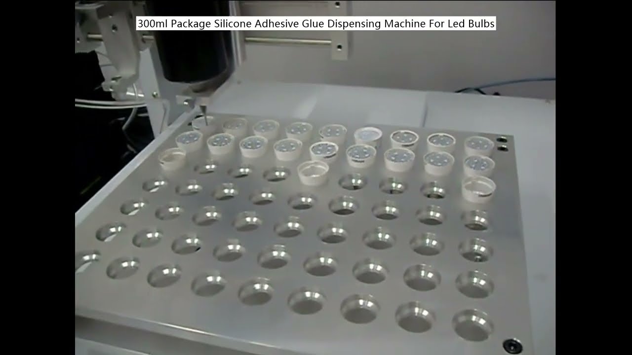 300ml Silicone Adhesive Glue Dispensing Machine for LED Bulbs