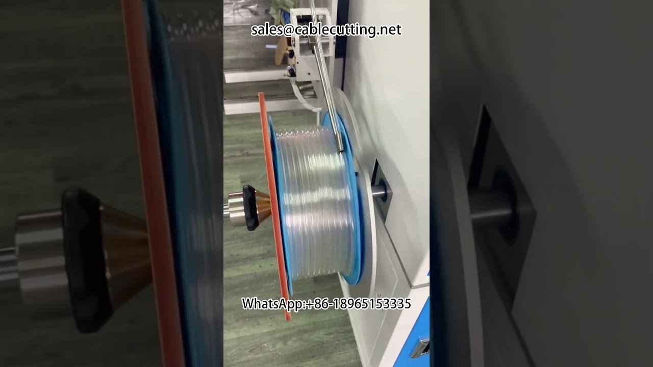 PU Air Hose Meter Winding Machine | Automated Hose Coiling & Packaging