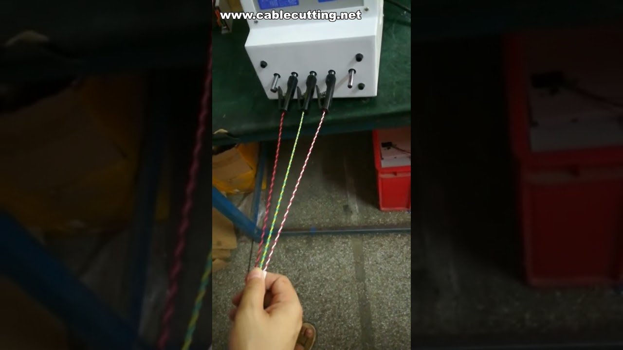 Automatic Clamp Stranding Machine, High-Speed Wire Binding Machine, Two-Collet Wire Twisting Tool