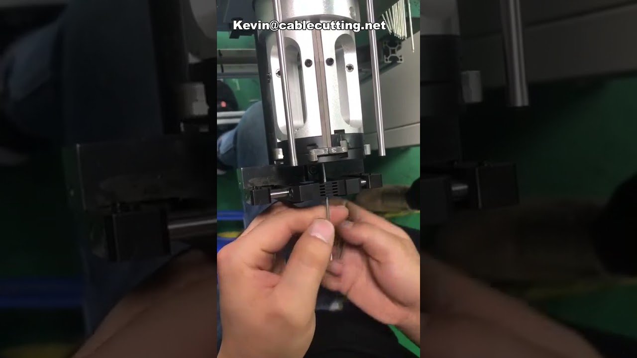 Coaxial Stripper Wire Stripping Machine for Coaxial Cable Processing