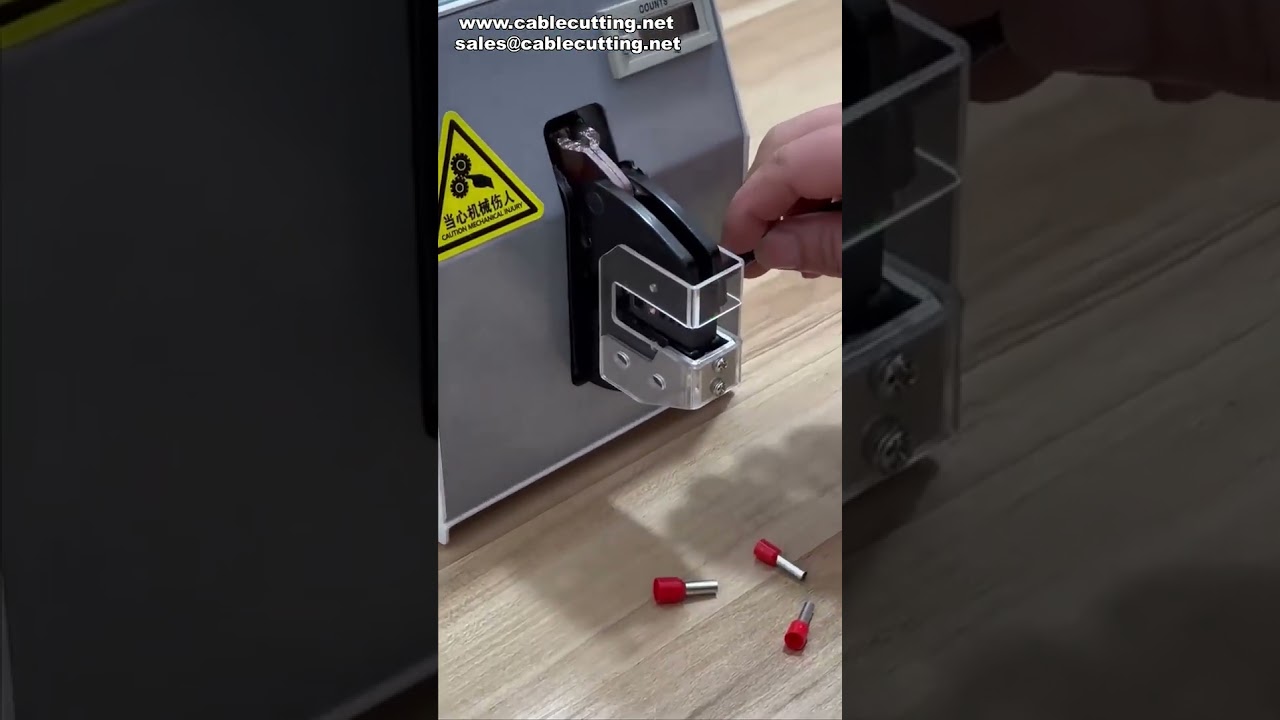 65-EC Electric Crimping Machine, Vertical Terminal Crimper for Most Terminals