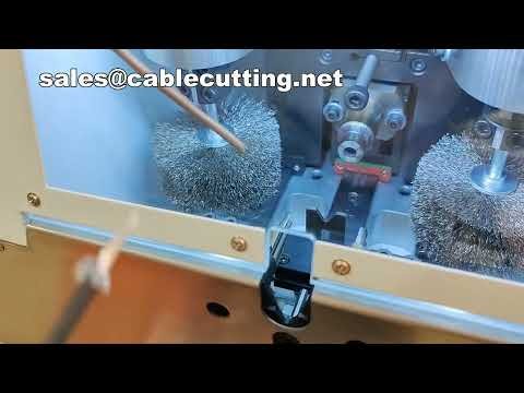 Braid Brushing and Reversing Machine  Copper Foil Wrapping Machine