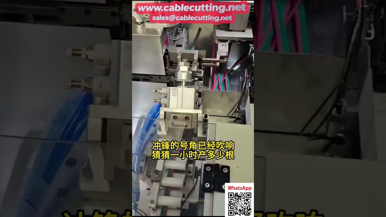 High-Speed Dual-Simple Head Flat Cable Crimping Machine
