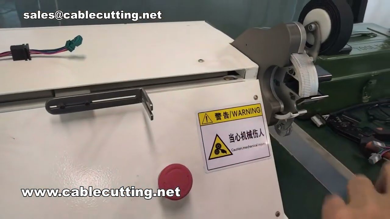 Continuous Acetate Tape Taping Machine for Wire Harness Automation | Adjustable Speed & Spacing