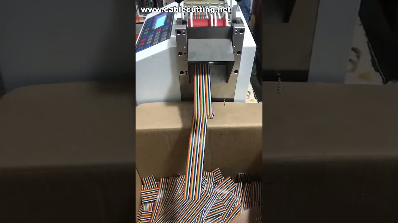 Ribbon Cable Cutter and Flat Cable Cutting Machine for Industrial Automation