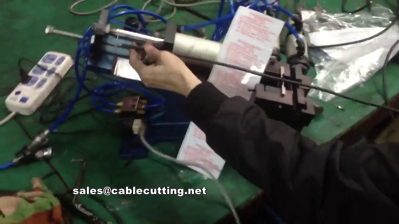 Mid-Range Wire Stripping Machine for Industrial Automation