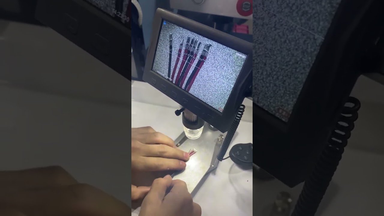 Multi core Automatic Cable Wire Stripping Peeling And Terminal Crimping Machine 2in1 Splitting Peele