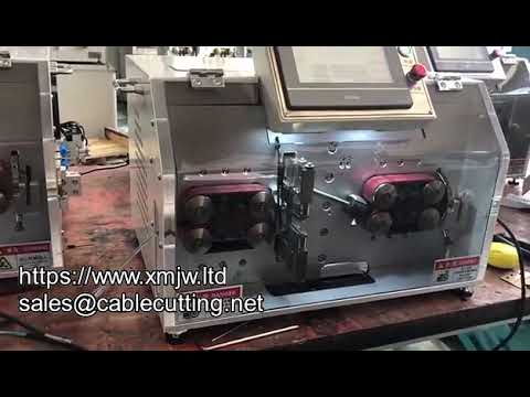 16-Wheel Drive Automatic Multi-Core Sheathed Wire Cutting and Stripping Machine for 30mm² PVC Cable