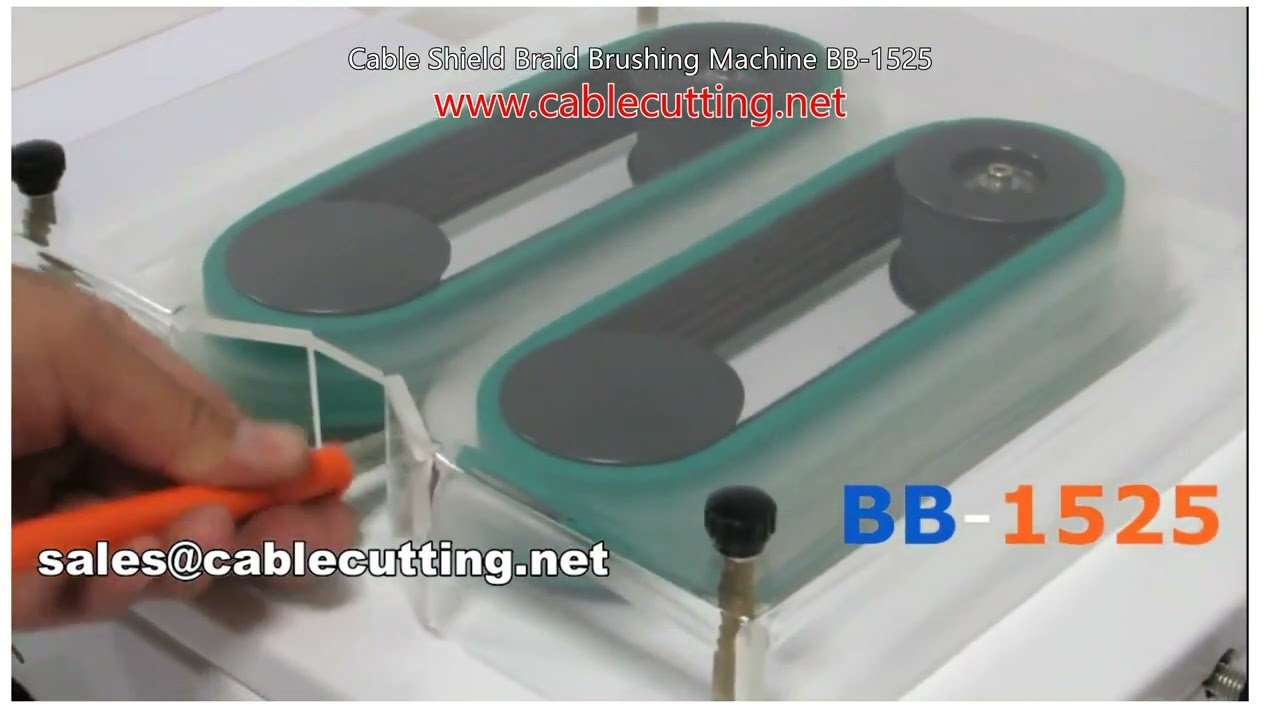 Cable Shield Braid Brushing Machine BB-15-25