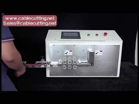 225 Pneumatic Touch Screen Wire Stripping 216B 206 Bending Integrated Machine