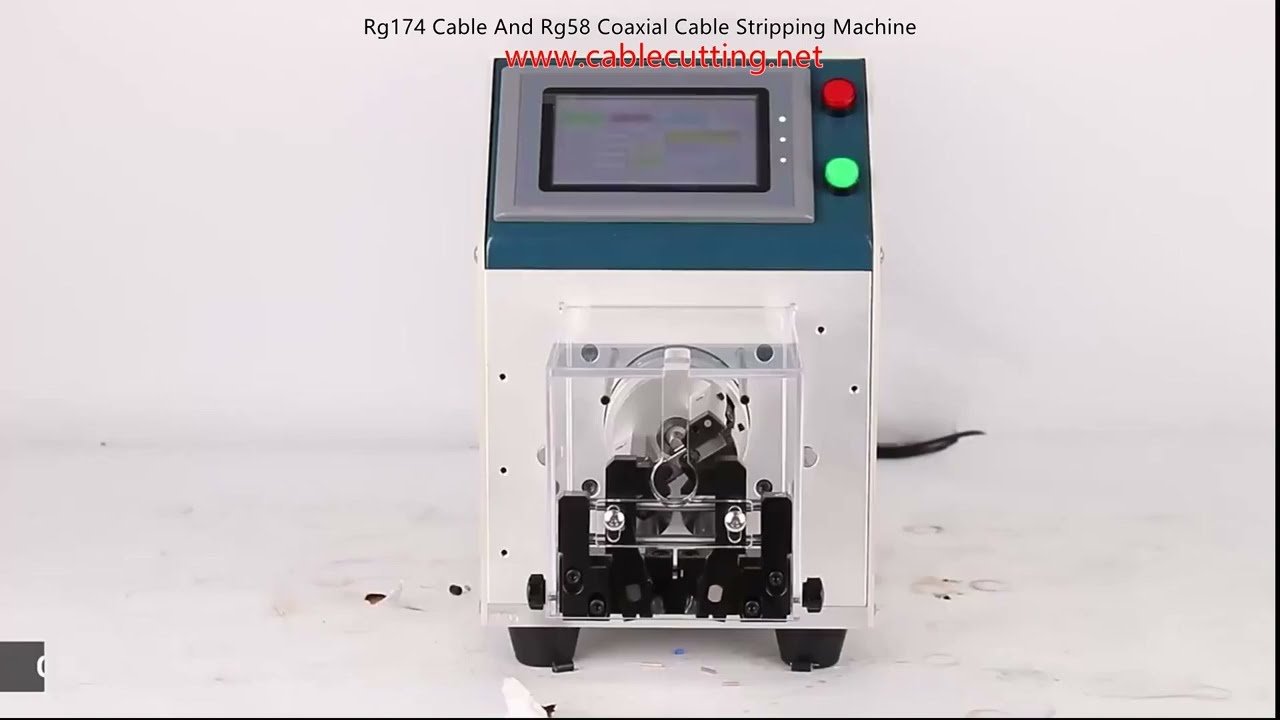 Rg174 Cable And Rg58 Coaxial Cable Stripping Machine