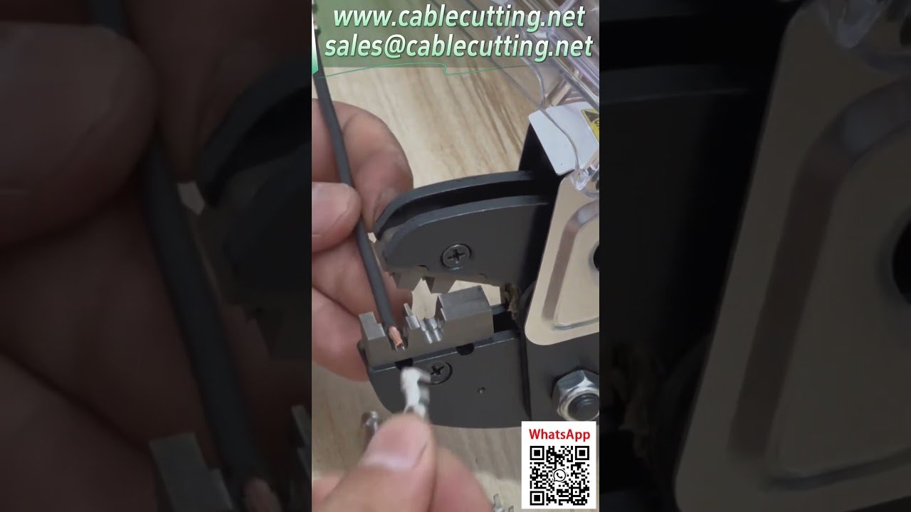 Multi-Function Terminal Crimping Machine, Plug and Play, Crimp Terminal Demo