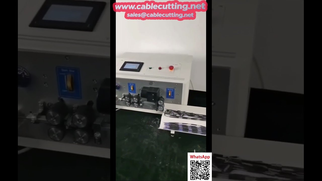 High-Speed Automatic Intermediate Flat Cable Stripping Machine