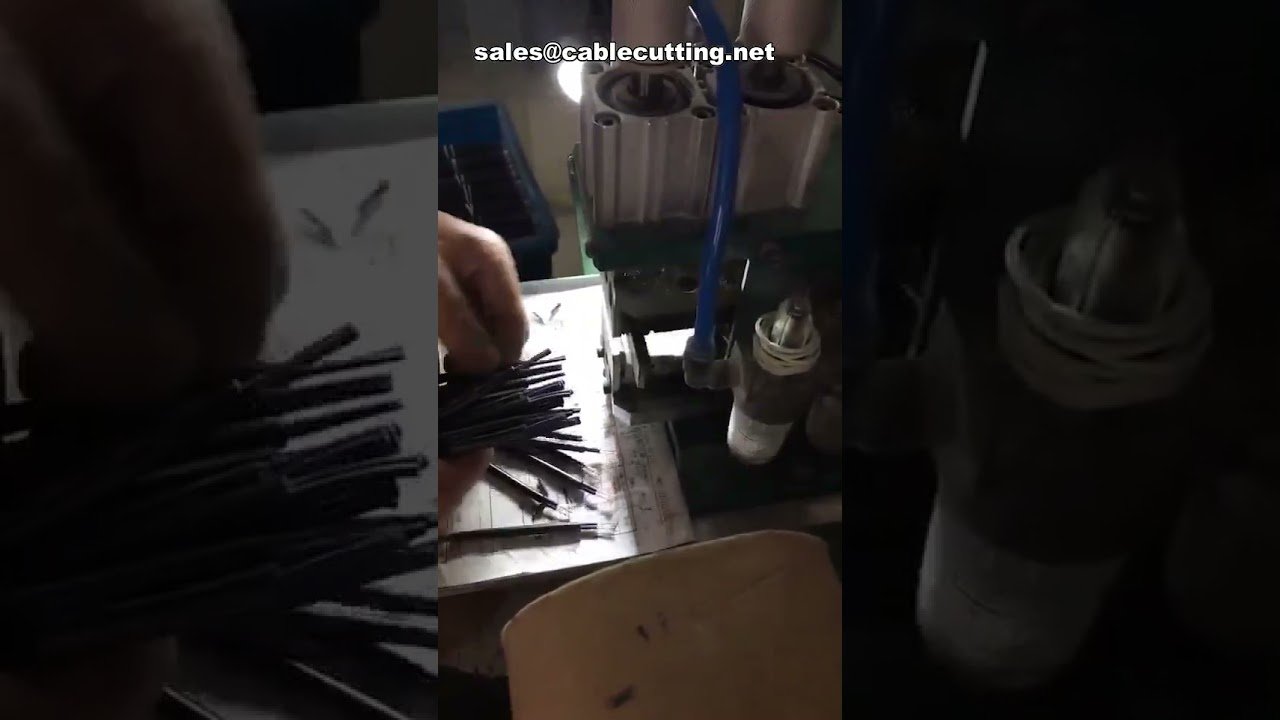 Electrical Pneumatic Vertical Wire Stripping and Twisting Machine, YH-3-FN