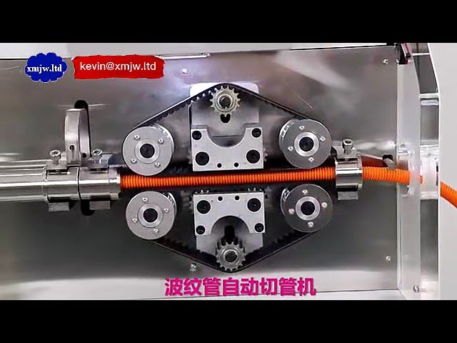 Automatic Feeding Corrugated Pipe Cutting Machine