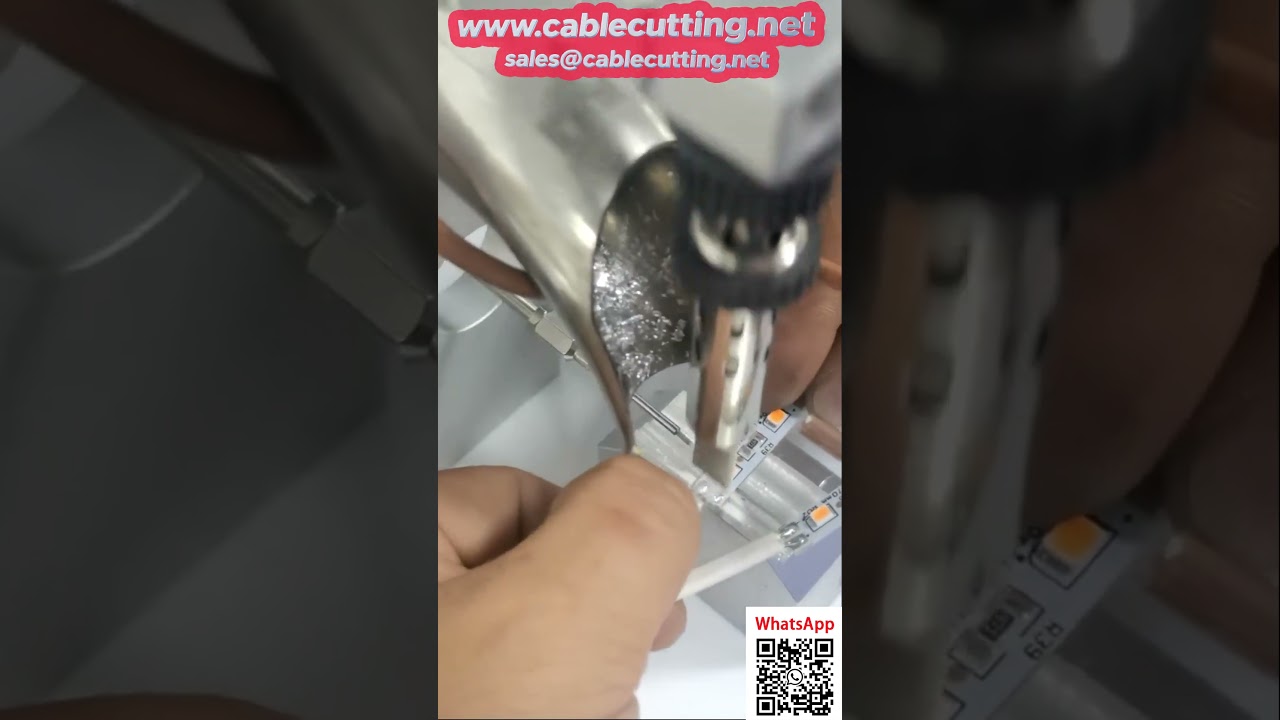 Automatic LED Strip Welding Machine for Factory Automation