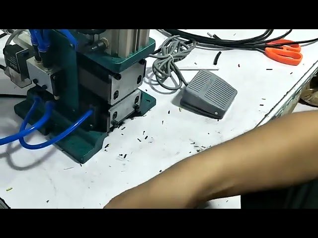 Pneumatic Cable Peeling Machine with Customizable Blade and Wire Stripping Knife