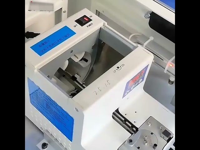 Semi-Automatic Ferrule Terminal Crimping Machine | Wire Strip, Twist & Crimp for Pre-Insulated Tubul