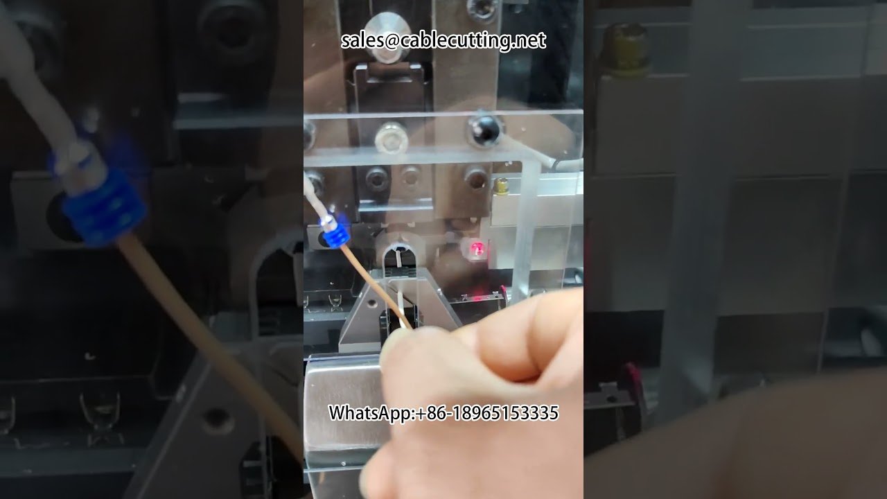 Waterproof Spigot Threading Stripping and Beating Machine | Wire Harness Equipment