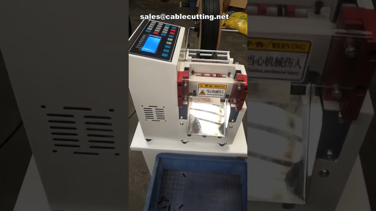 Heat Shrink Tubing Cutting Machine for Wire Processing and Automation