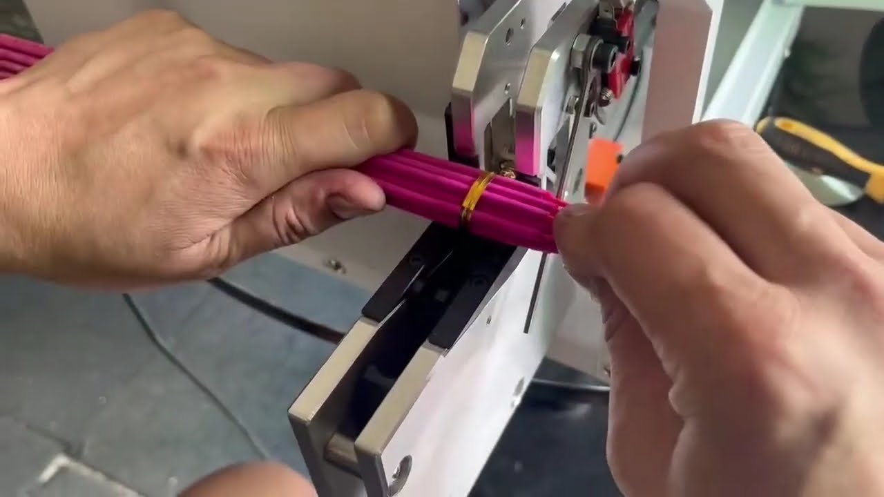 Customized Semi-Automatic Tying Machine for Colored Cable Ties