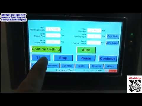 Automatic Trimmer Line Winding & Tying Machine for Carded Packaging Russia