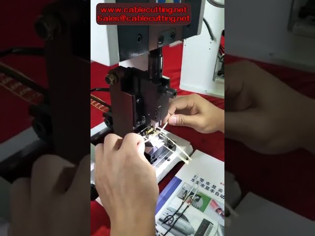 Touch Screen YHT-2 Automatic Wire Stripping Machine | 3-13mm Round Cable Cutter