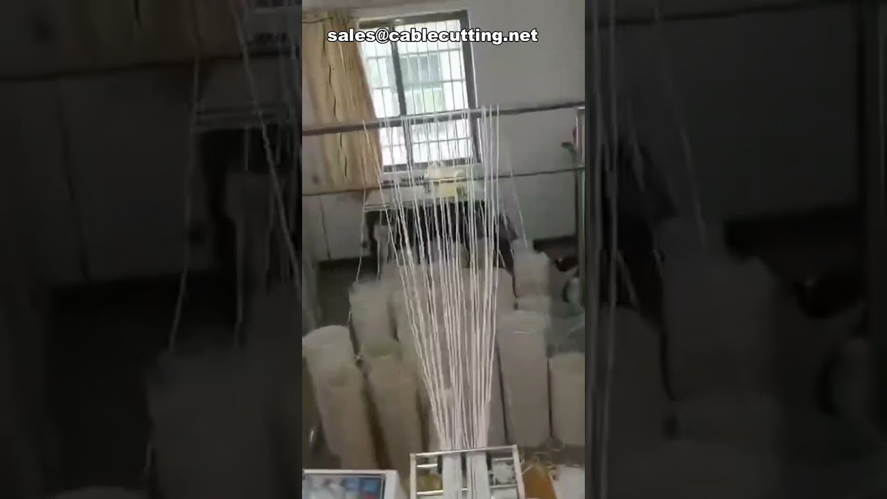 Face Mask Elastic Ear Loop Cutting Machine with Band Cutter and Nose Clip Aluminum