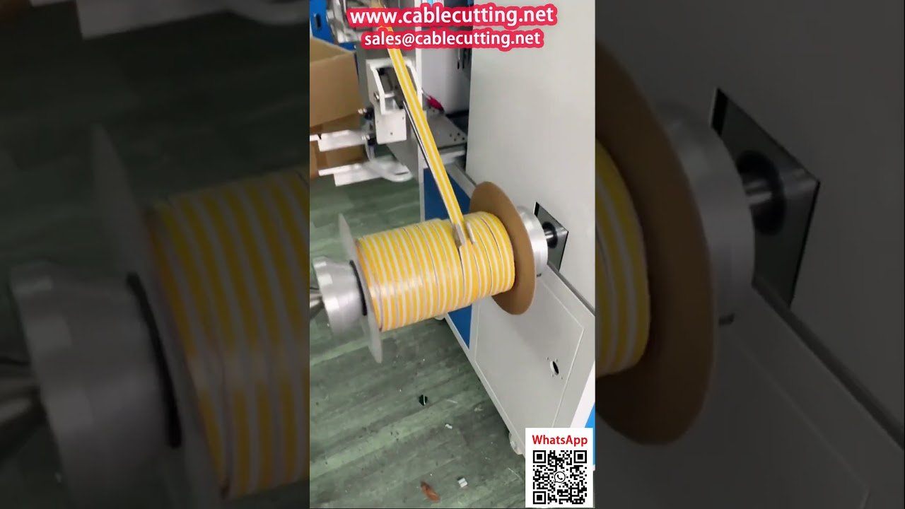 Машина для намотки уплотнителей для окон и дверей со счетчиком