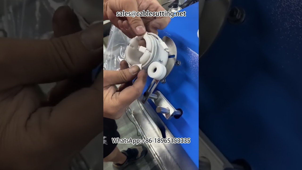 USB Data Cable Sorting and Winding Machine | Wire Harness Equipment