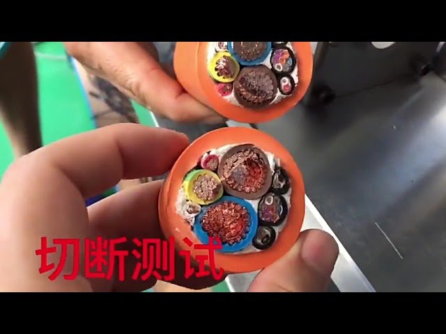 Large Square Wire and Cable Cutting Machine - Pneumatic 160mm2 Wire Cutter