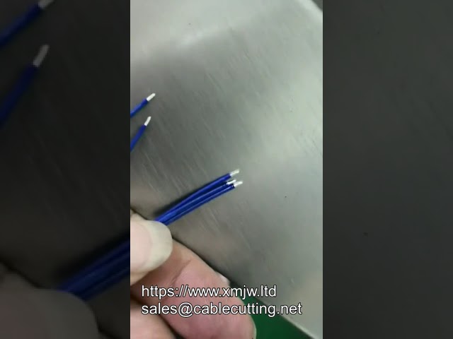 WPM-10-NT Automatic Cable Wire Cutting Stripping Twisting Tinning Terminal Crimping Machine