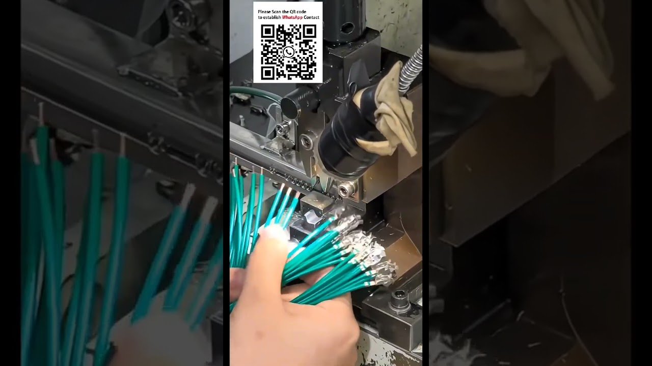 Loose Piece Terminal Crimping Machine with Vibrating Bowl Feeder and Applicator