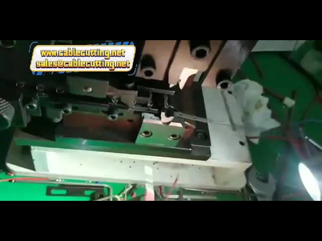 2T Electrical Terminal Crimping Machine with Horizontal Applicator for Side Feed Terminals