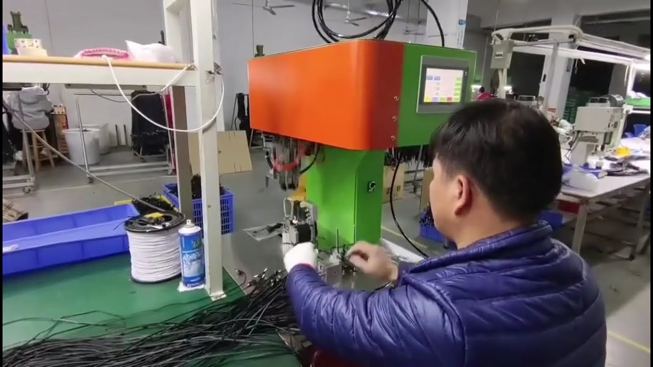 Automatic Wire Winding and Tying Machine Equipment