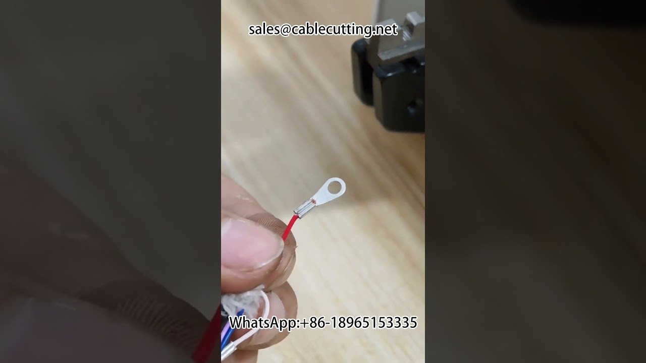 Electric Crimping Machine | Plug and Play Automation Hardware Tool