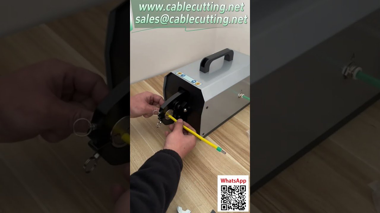 SCR-N-B Terminal Crimping Machine for 300A Copper Lugs, Automatic Wire Harness Processing