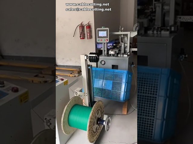 60KG Pay-Off Machine, Wire Cutting and Stripping Machine, Pipe Cutter, Terminal Machine