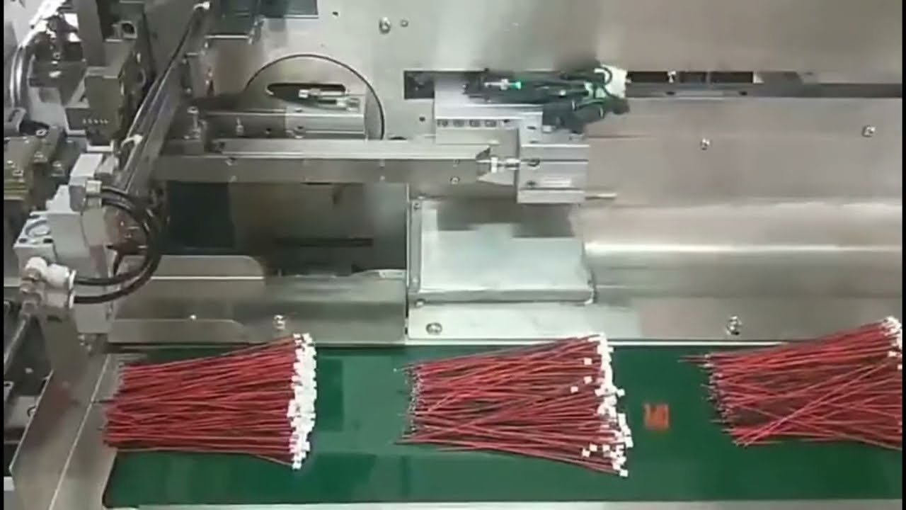 Wire Cutting Stripping Twisting Tinning Two Ends Terminal Crimping Plastic Case Housing Insertion Machine