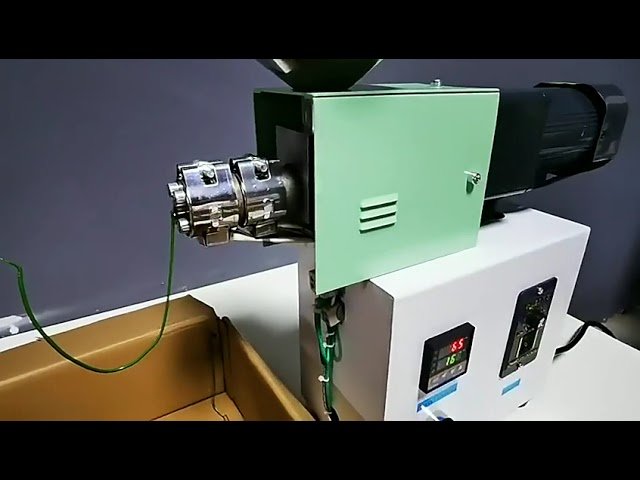 Desktop SJ-12 Mini Plastic Extruder | Laboratory Single Screw Extruder