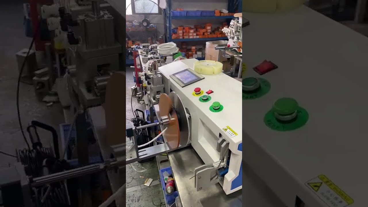 Fast & Easy Tabletop Metering Wire Winding & Tying Machine with Neat Sorting