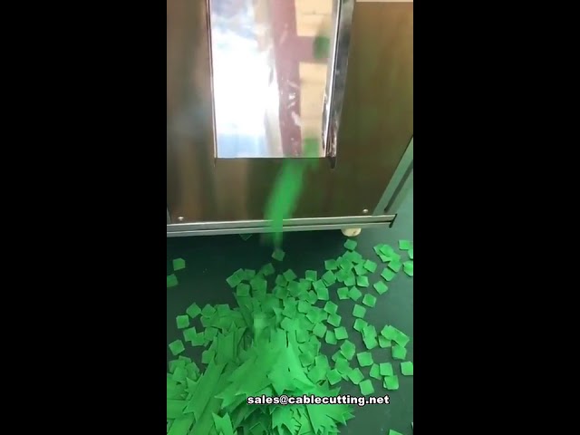 Ultrasonic Fishtail Shape Cutting Machine | High-Speed Ribbon Cutting Machine