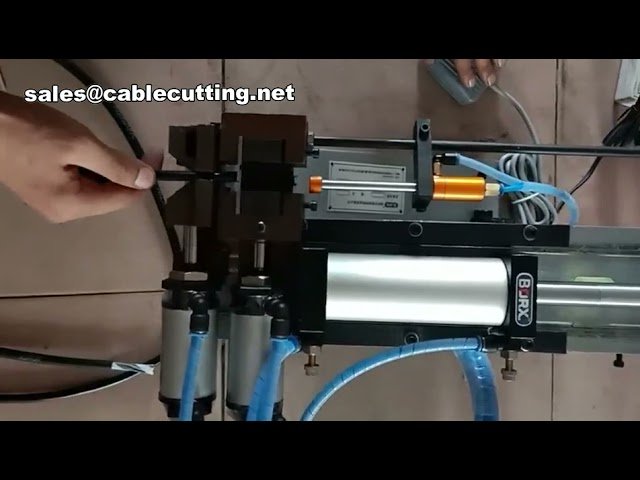 Industrial Pipe Line Cutting Machine, Wire Peeling Machine, and Wire Cutting Machine