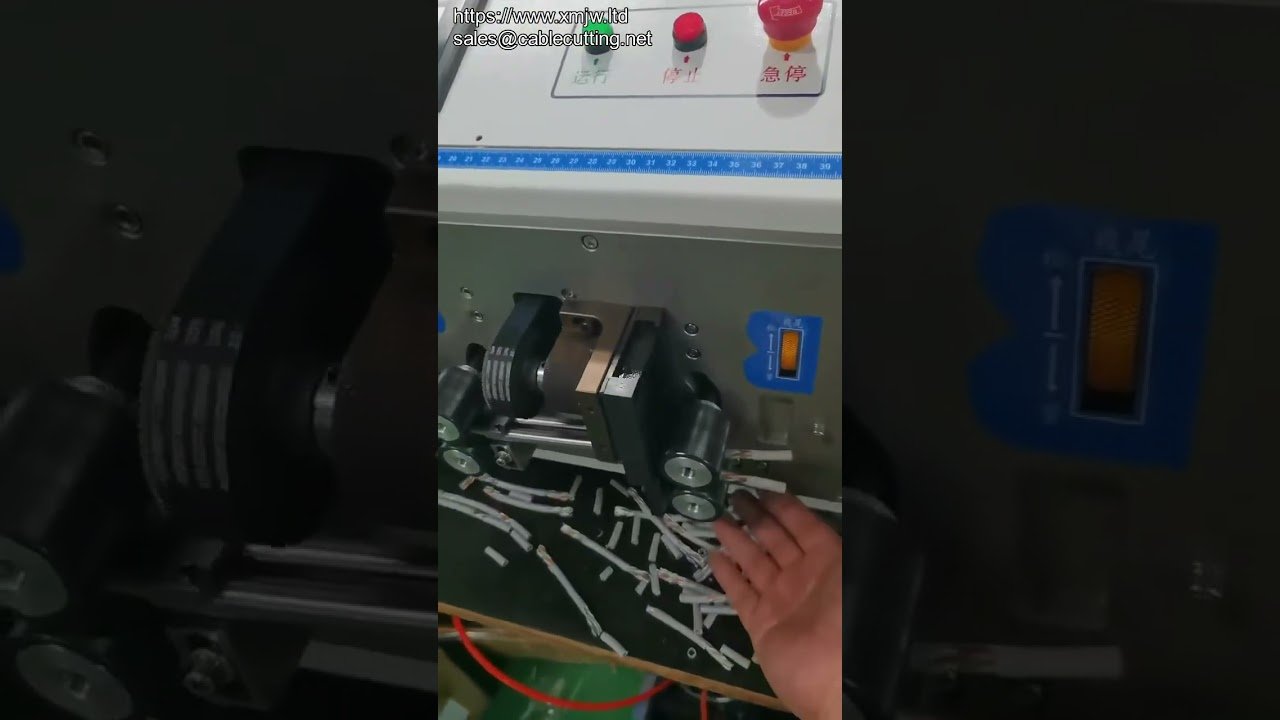 Fast Computer Multi-Core 5-Core Wire Cable Stripping and Cutting Machine
