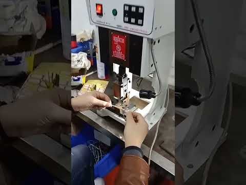 2-T Pre-Insulated Wire Terminal Crimping Machine, Semi-Automatic