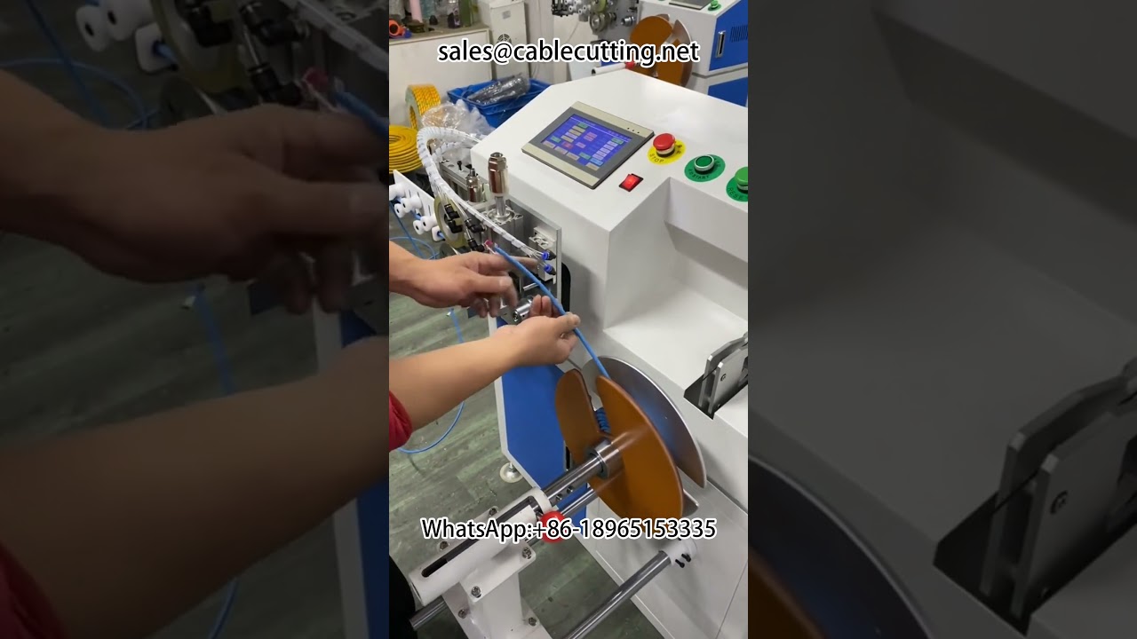 Automatic Meter Counting, Sorting, Cutting, Winding and Tying Machine