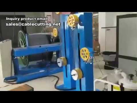 Automatic Power Cord Making and Crimping Machine
