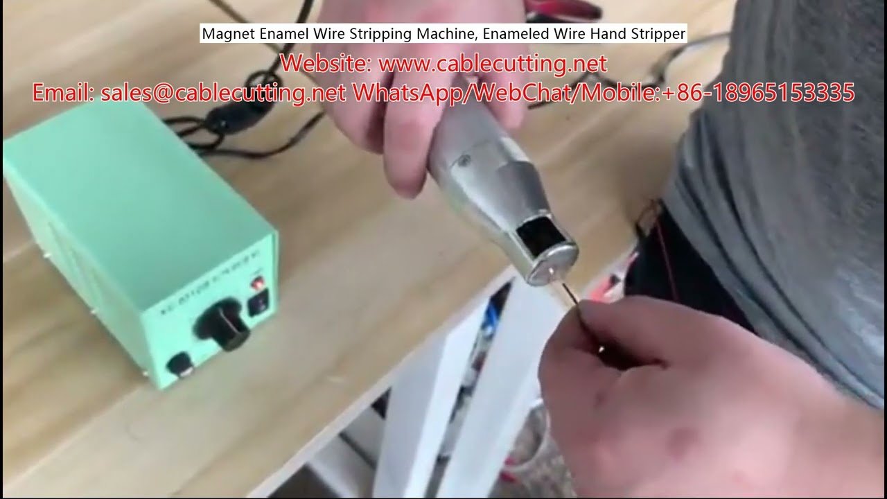 Magnet Enamel Wire Stripping Machine | Enameled Wire Hand Stripper Tool