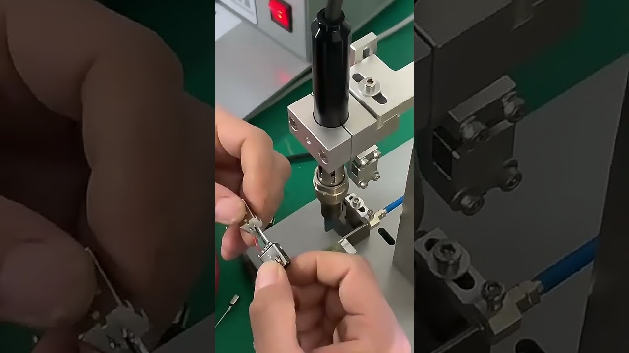 Semi-Automatic Switch Connector USB Wire Soldering Equipment for PCB Board Welding