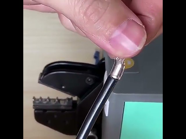 Pneumatic Terminal Crimping Machine for Tubular Y Pre-Insulated O-Type Terminals